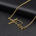 Heartbeat Jewelry - EKG Necklace