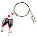 Fishing Egg Weights Rigs Catfish Rig Carolina Rigs for Fishing Saltwater Flounder Rigs Fishing Bottom Rigs Fishing Leader with Weights Fishing Ready Rigs for Grouper Trout Drum Redfish Fishing